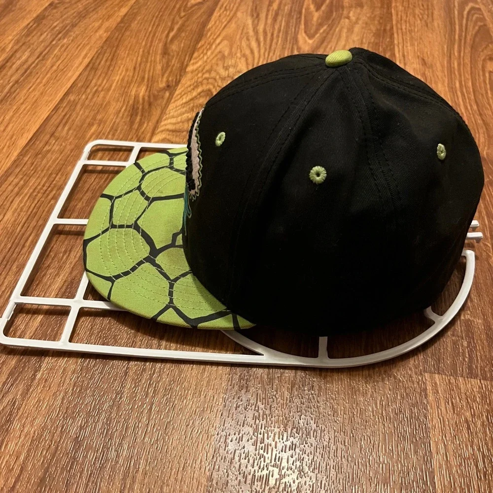 Teenage Mutant Ninja Turtles Leonardo Hat Cap‎ Kids S/M Black Green Snapback